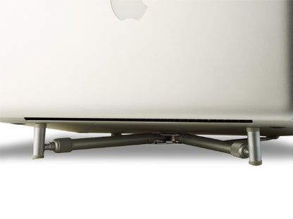 Ergonomic Aluminium Portable Foldable Cooling X-Stand for 12"-17" Laptops, Notebook PC, MacBook