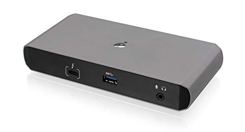 IOGEAR 9 Port Thunderbolt 3 Hub - 4K Dual Display 60Hz - 2 Displayport 1.2-60W Charging for Laptop - 40Gbps Speeds - Integrated Ethernet - 3.5mm Audio - GTD737 | 40gbps Thunderbolt, Gigabit Ethernet, 3x USB-a, 2x USB-C, 3.5mm - style: Quantum Dual Mode