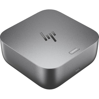 HP Thunderbolt 4 100W G6 Dock (9X472UT#ABA) + ZoomSpeed 6-ft DisplayPort Cable + ZoomSpeed 6-ft HDMI Cable + ZoomSpeed 6-ft Ethernet Cable + AOM Microfiber Cleaning Cloth