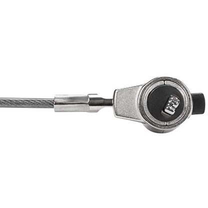 Targus DEFCON 3-in-1 Lock, Resettable Coiled Combination Retail Lock for Laptop Computer and Desktop Security Cable (ASP86CCLGL) - size: 3-in-1 Lock, style: Resettable Coiled