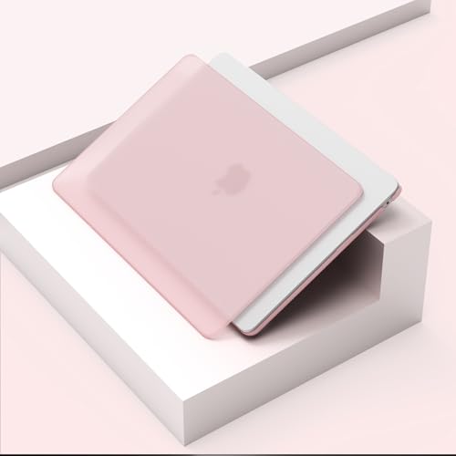 AKIT Compatible with MacBook Air 13 inch Case 2026 2025 2024-2022 M5 M4 M3 M2 Model A3449 A3240 A3113 A2681, Protective Laptop Hard Shell for MacBook Air 13.6" + Keyboard & Screen Cover, Baby Pink - color: Baby Pink