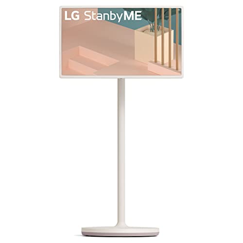 LG 27-Inch Class StanbyMe 1080p-Portable Touch-Screen-Monitor 27ART10AKPL, Built-in Battery, Full Swivel Rotation, 60Hz Refresh Rate, Calming Beige - style: StanbyMe