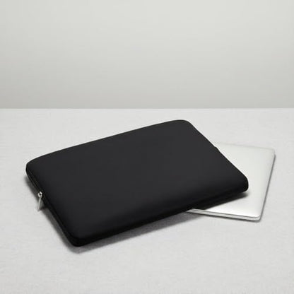 Laptop Sleeve Case 13 Inch - Foam Padded Zipper Bag for Carrying Computer Protection Bag, Slim Portable Design for 13" Ultrabook(Black) - color: Black