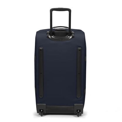 EASTPAK Tranverz M – 78L Medium Soft Sided Checked Luggage, Dual Compartments, TSA Lock, Compression Straps & Smooth Inline Wheels, Ultra Marine - color: Ultra Marine, size: 78 Liter Checked Bag