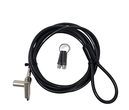 Sendt 3 in 1 Black Notebook/Laptop Lock for Kensington, Nano, and Wedge Security Slots