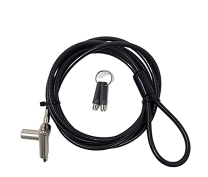 Sendt 3 in 1 Black Notebook/Laptop Lock for Kensington, Nano, and Wedge Security Slots