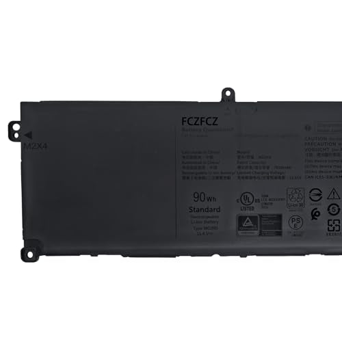 M02R0 Battery 90Wh 7698mAh MO2R0 HP26N 11.4V 6-Cell | Replacement for Dell Alienware X16 / X16 R1 Series