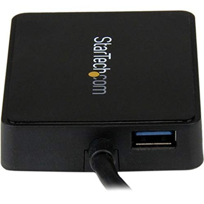 StarTech USB 3.0 Dual Gigabit Ethernet Adapter, w/USB Port (USB32000SPT) | 10/100/1000Mbps, USB Gigabit LAN Network NIC Adapter, With USB Port - color: Black, style: Black