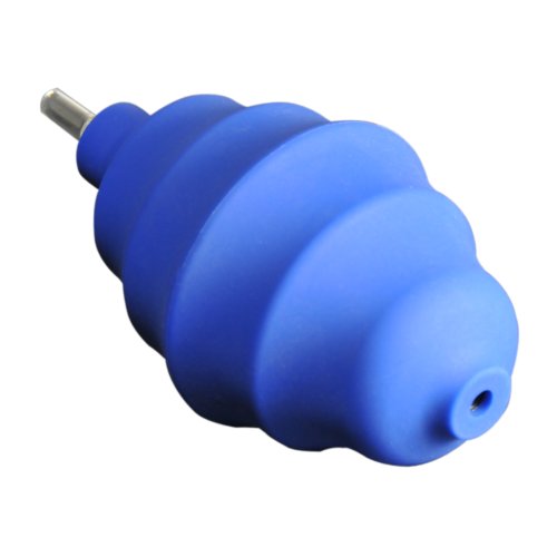 Foto&Tech Deluxe Dust Blower/Air Blaster/Squeeze Dust Cleaner for Digital SLR Camera, Lens, Watch, Keyboard, Cell Phone, Computer Laptop PC and Screen (Navy Blue)