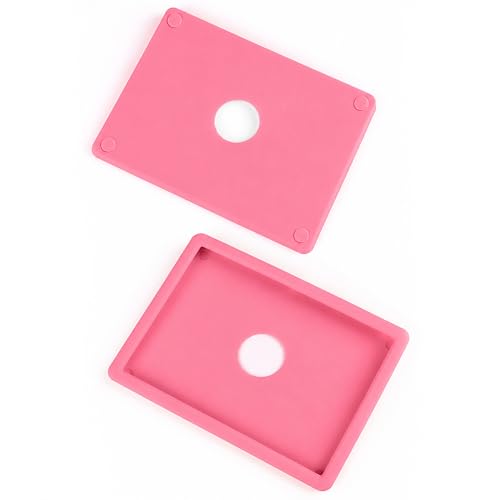 Silicone Cover for Magic Trackpad 2 & USB-C, Anti-Slip Washable Protective Case, Thin Skin Protector for Apple Magic Trackpad - color: pink