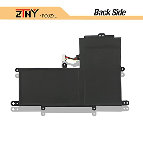 ZTHY PO02XL Laptop Battery Compatible with HP Stream 11 Pro G3 G4 G4 EE G5 | 11-R 11-R014WM 11-R010NR 11-Y 11-AH 11-AK 11-Y001LA 11-AH011WM 11-AK0001NF Pavilion 11M-AP 11M-AP000 824560-005 7.6V 37Wh - size: 9.41*6.1*0.16 inch PO02XL