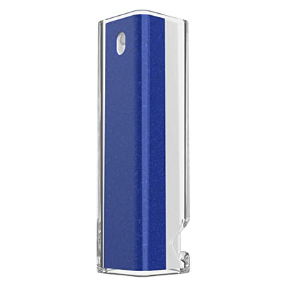 CLICK CLEAN Screen Cleaner, Fingerprint Proof Screen Cleaner Spray, All-in-One Cleaner with Microfiber, Shell and Phone Stand for All Phones, Laptop and Tablet Screens (Dark Blue) - color: Dark Blue