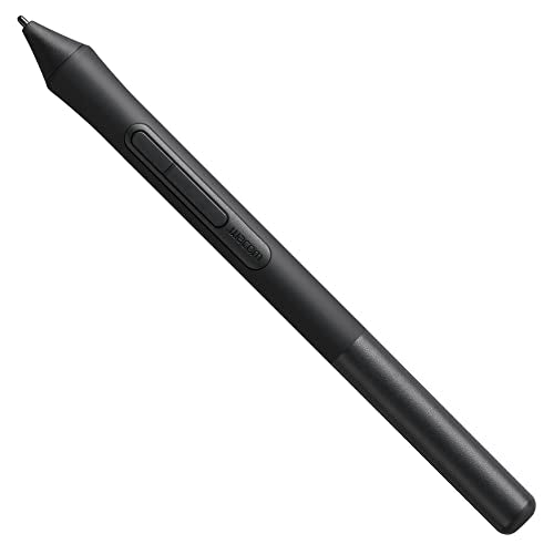 Wacom Intuos Pen LP1100K | Cordless and battery free so pen never needs charging, 2 shortcut buttons, 4,096 levels of pressure sensitivity for control