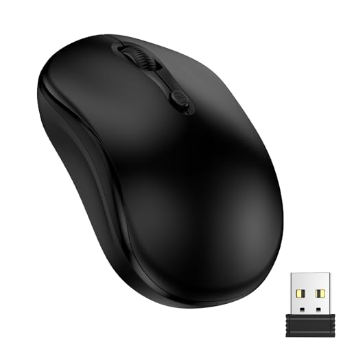 Wireless Mouse,Computer Wireless Cordless Mouse 2.4GHz HP Mice | for Laptop,PC,Computer,HP, Windows,Chromebook,Notebook,Mac,Desktop USB Mice