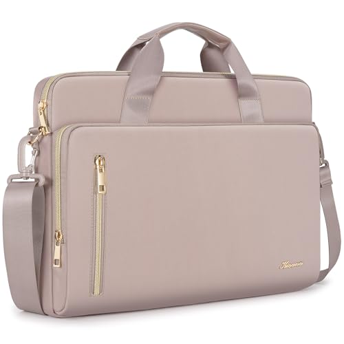 KIZUNA Laptop Bag 14 Inch Computer Shoulder Case Sleeve Briefcase For MacBook Air 15 M4 M3 M2/15 Surface Laptop 7 6 5/Lenovo Flex 14/14" HP EliteBook 840 G5/14 Yoga Slim 7i Pro X/Dell,Khaki - color: Khaki, size: 14 Inch