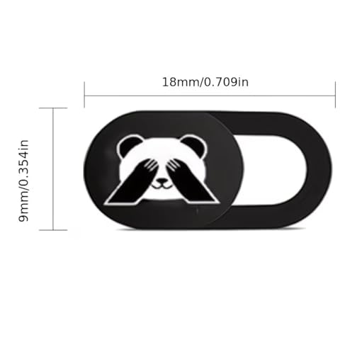 3Pcs Cute Animal Webcam Cover Slide, Ultra Thin Laptop Camera Cover Slider for MacBook, Computer, iPad, Smartphone and PC Privacy Blocker