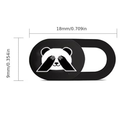 3Pcs Cute Animal Webcam Cover Slide, Ultra Thin Laptop Camera Cover Slider for MacBook, Computer, iPad, Smartphone and PC Privacy Blocker