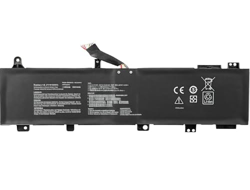 90Wh C41N1906-1 (Long line) Laptop Battery Replacement for ASUS TUF Gaming A15 FA506 FA506II FA506IU FA506IV FA506QR 2021 F15 FX506 FX506H FX506HM FX506L FX506LH High Performance