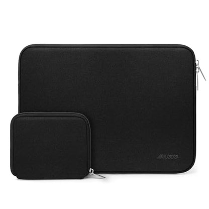 MOSISO Laptop Case 12.3 inch, 11.6-12.3 inch Laptop Sleeve with Small Case | Compatible with MacBook Air 11.6, Acer HP Dell Lenovo Samsung ASUS, Surface Pro, Neoprene Computer Sleeve Bag, Black - color: Black, size: 12.3 inch