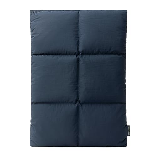 Comfyable Puffy Laptop Sleeve 15 Inch 16 Inch, Quilted Puffer Laptop Carrying Case, Pillow Pouch Compatible for MacBook Air 15 in M4 2025 & MacBook Pro 16 in M4 2024, Dark Blue - color: Dark Blue, size: For 15" Mac Air / 16" Mac Pro