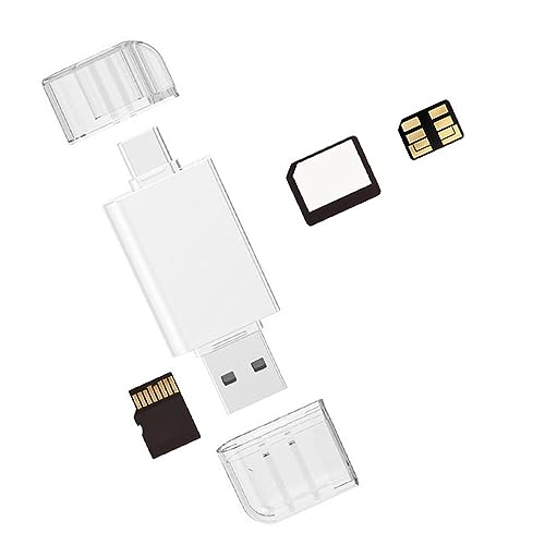 xiwai USB-C Type C/USB 2.0 to NM Nano Memory Card TF Micro SD Card Reader for Huawei Mobile Phone Laptop - style: USB-C to TF+NM