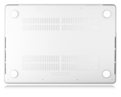 UESWILL Compatible with MacBook Pro 14 inch Case 2026-2021 Release with M5 M4 M3 M2 M1 Pro Max chip & Touch ID, Matte Frosted Hard Shell Protective Cover, Clear - color: Clear, size: MacBook Pro 14" (M1 M2 M3 M4 M5)