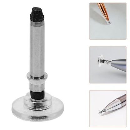 4pcs Stylus Pen Replacement Tips Capacitive Touch Screen Disc Tips for Tablets and Laptops Compatible with Touchscreen Devices for Precise Writing and Drawing