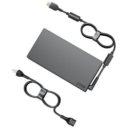 230W Laptop Charger for Lenovo Legion ThinkPad IdeaPad AC Adapter | 20V 11.5A Compatible with Lenovo Legion 5 7 5P Y540 Y545 Y740, ADL230NDC3A ADL230NLC3A, Slim Square Tip Power Supply Cord
