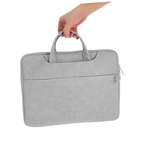 Laptop Sleeve Case for Notebooks Pu Protective Travel Bag with Front Pocket Lightweight Design for Business College and Office Use