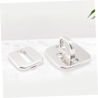 Happyyami Combination Keyed Cable Lock Anchor Plate Desk Mount Security Plate Sturdy Laptop Lock for Busy Professionals