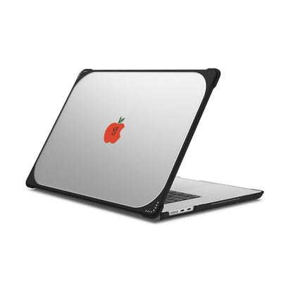CASETiFY Bounce MacBook Air 15" (M2 - M5) Case [Enhanced Protective Corner Design/Ventilation Cutouts/Anti-Slip Grip] - Apple MacBook Case by Tess Smith-Roberts - Clear Black - color: Apple MacBook Case by Tess Smith-Roberts