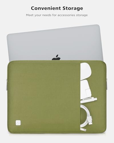 NIDOO 13 Inch Laptop Sleeve 14 inch Computer Carrying Case Bag for 14" MacBook Pro M4 M3/13.5" Surface Laptop 5 6 7/14" ThinkPad E14 L14 / ThinkPad X1 Carbon Yoga/14 ASUS ROG Zephyrus G14, Green - color: Green, size: 12.5-13 Inch / 2017 New MacBook Pro