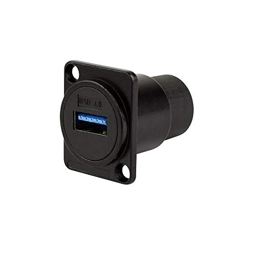 Toronce D R Series USB3.0 Passthrough Panel-Mount Connector (USB3.0) - size: USB3.0