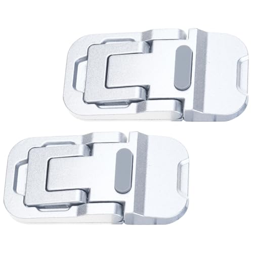 Foldable Portable Laptop Holder Bracket Aluminum Computer Stand for Home Desk Work Place Aluminum Notebook Stand - color: Silver, size: Upgraded version