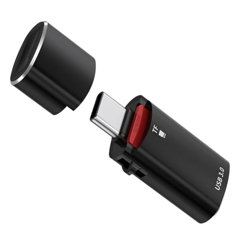 xiwai 10Gbps Type-C USB-C to USB 3.0 Female OTG & Micro-SD TF Card Reader Adapter for Phone Laptop Tablet