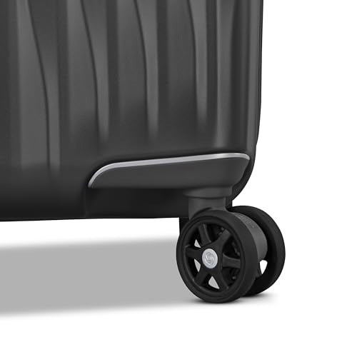 Samsonite UpLIFT Carry-On Hardside Luggage with Spinner Wheels - Airline-Approved, TSA Lock, Adjustable Handle System - Polycarbonate Hard Suitcase for Ultra Lightweight Travel - Phantom Black - color: Phantom Black, size: Carry-On Spinner