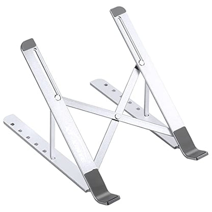 Folding Laptop Stand Ventilated Aluminum Cooling Adjustable Portable Desktop Tablet Holder for
