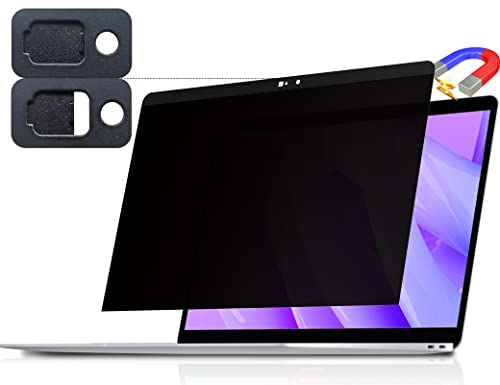 Peslv Magnetic Privacy Screen for Macbook 12 Inch (2012-2017), Removable Anti Blue Light Glare Filter Private Matte Screen Protector for Mac 12in Laptop Computer(Model A1534 A1931) - color: black, size: MacBook 12 Inch(2012-2017)