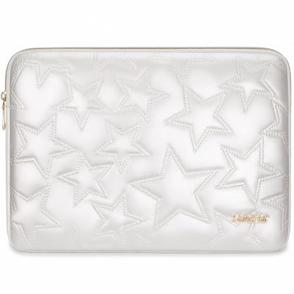 14 inch Laptop Sleeve Case for 14" MacBook Pro M5 M4 Max, Surface Laptop Studio 2, ThinkPad E14 Gen 6, IdeaPad 3i, 14.5" XPS 14, Inspiron 14, 14" Yoga Pro 7, HP Laptop Bag Cover, Off-White - color: Off-white, size: 14 inch / Macbook 14