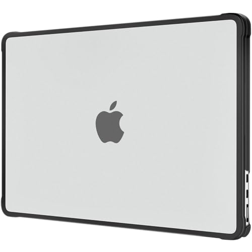 MOSISO Compatible with MacBook Air 13 inch Case M5 2026 M4 M3 M2 2025-2022 | A3449 A3240 A3113 A2681,Seamlessly Closes Reinforced Crack-Resistant Hard Shell for MacBook Air 13.6 inch Case, Black - color: Black