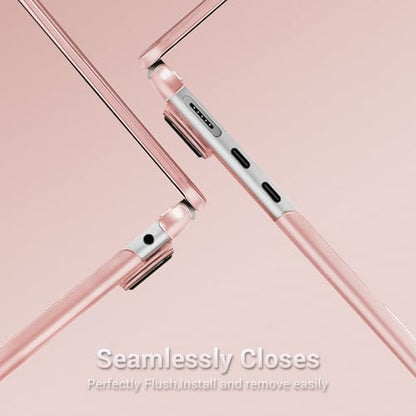 MOSISO Compatible with MacBook Air 15 inch Case M5 M4 M3 M2, Peach Fuzz | Ultra Thin Hard Case,Precision Color & Anti-Fingerprint -Compatible with MacBook Air 15.3 inch A3241 A3114 A2941 2026-2023 - color: Peach Fuzz