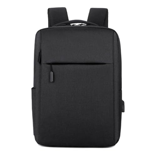 15 Inch Laptop Backpack,Business Bag with USB Port for Travel & Commute Black - color: Black