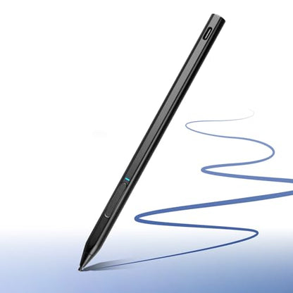 Rechargeable MPP 2.0 Tilt Pen for HP 2-in-1 Touchscreen Laptops,Genuine Digital Stylus Pen for HP Envy X360/Pavilion X360/Spectre X360 with 4096 Pressure Sensitivity and Palm Rejection,Black - color: Black