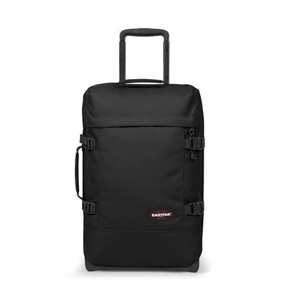 Eastpak Tranverz S – 42L Large Wheeled Luggage with Dual Compartments, TSA Lock, Compression Straps & Smooth-Wheeling System, Black - color: Black, size: 42 Liter Carry On