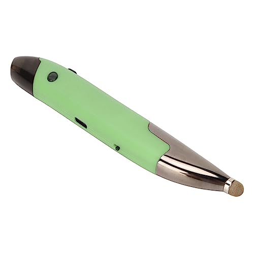 Yinhing Pen Rechargeable Portable Optical Mode for PC Laptop Luminous Silent Handheld Small Design (Green) - color: Green