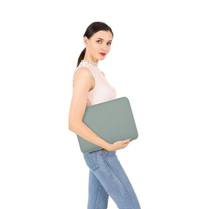 MOSISO Laptop Case 13.3 inch, 13-13.3 inch Laptop Sleeve with Small Case | Compatible with MacBook Air/Pro 13/Pro 14 M5 M4 M3 M2 M1, HP Dell ASUS Lenovo, Neoprene Computer Sleeve Bag, Antique Green - color: Antique Green, size: 13.3 inch