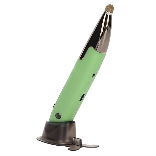 Yinhing Pen Rechargeable Portable Optical Mode for PC Laptop Luminous Silent Handheld Small Design (Green) - color: Green