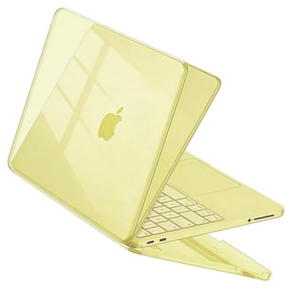 Compatible with MacBook Neo 13 inch Case 2026 (Model A3404), Scratch Resistant Protective Hard Shell Case, Crystal Citrus - color: Crystal Citrus