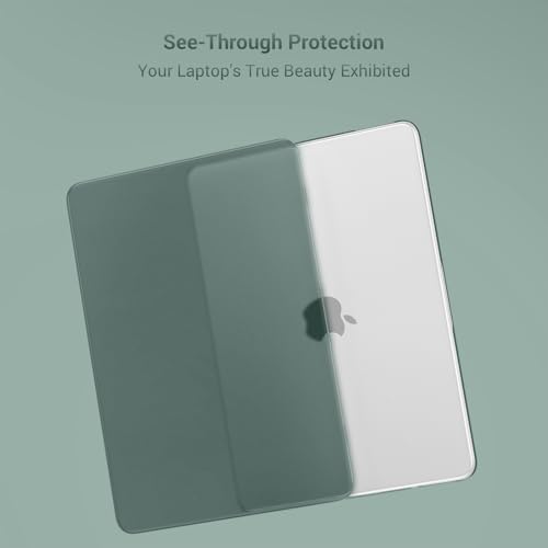 MOSISO Compatible with MacBook Neo Case 13 inch 2026 A3404 A18 Pro Chip | Scratch-Resistant Ultra-thin Protective Hard Shell Case Cover, Emerald Green - color: Emerald Green
