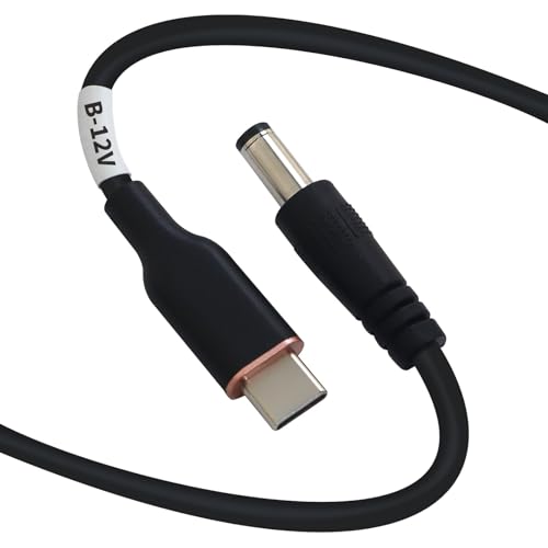 DSD TECH MagicConn SH-CP12B USB Type C PD to DC Power Cable(55x21)-12V - style: 12V